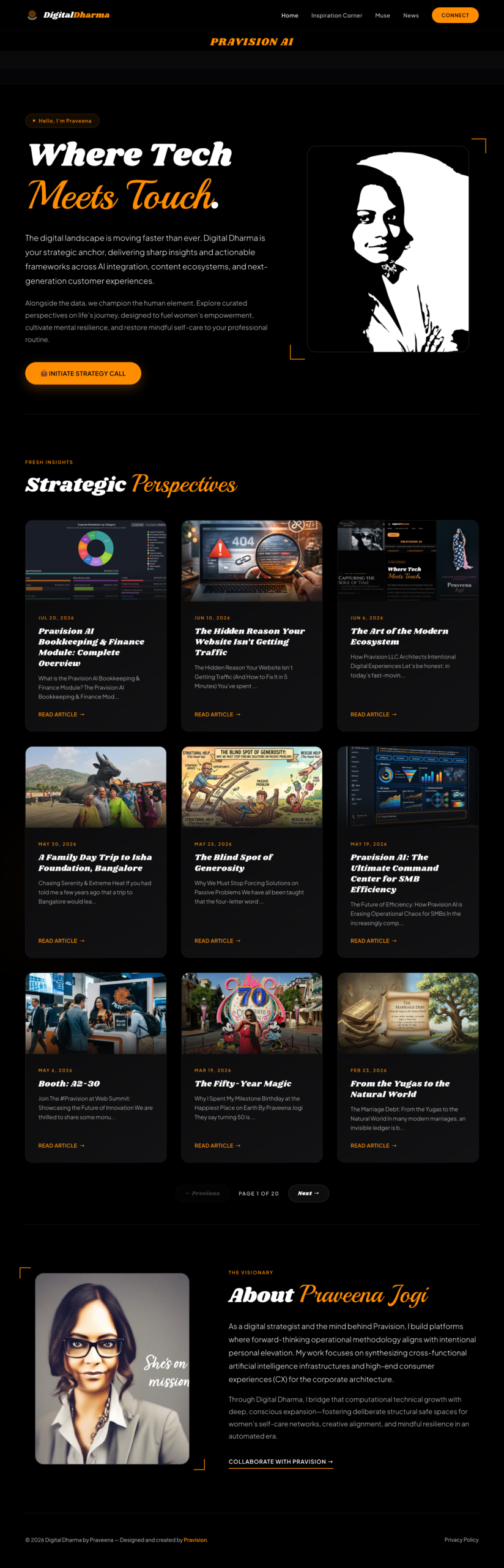 Digital Dharma Website